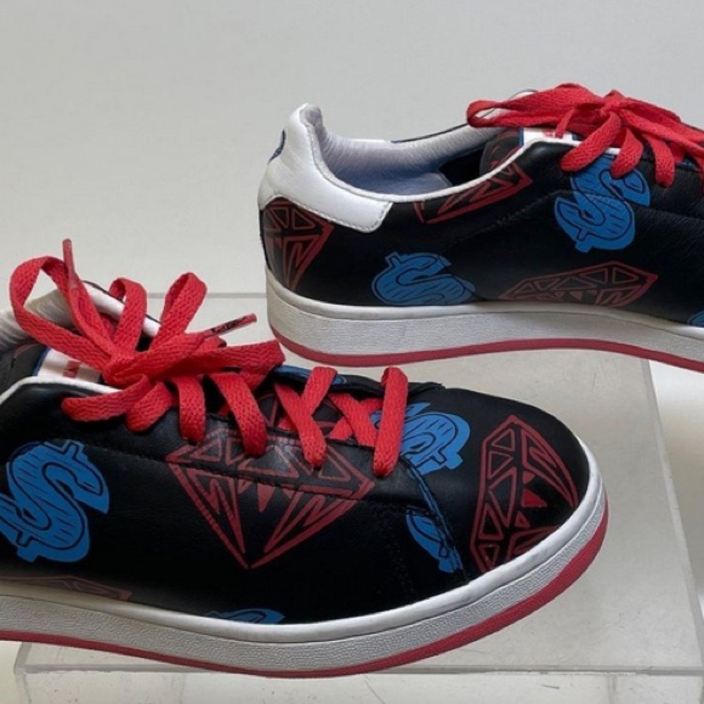 Rare Billionaire Boys Club x Ice Cream x Reebok Boutique Shoe Diamonds & Dollars